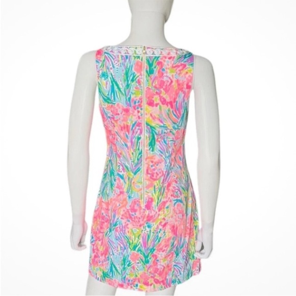 Lilly Pulitzer Gabby Shift Dress Fan Sea Print - Picture 5 of 9